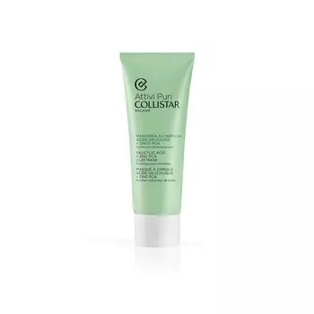 Кремовая маска для лица на основе глины salicylic acid + zinc pca clay mask Collistar, 75 мл