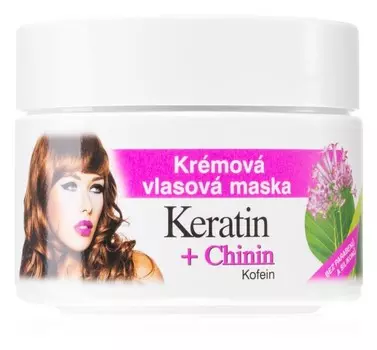 Кремовая маска для волос Bione Cosmetics Keratin + Chinin