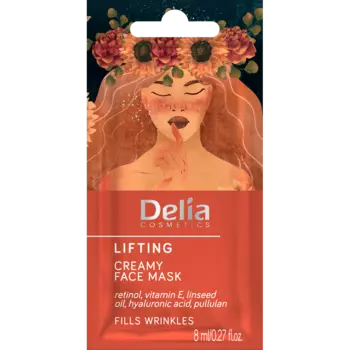 Кремовая маска-лифтинг для лица Delia Lifting, 8 мл