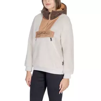 Кремовая полиэстеровая куртка Napapijri