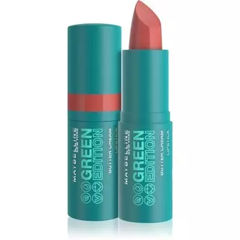 Кремовая помада Maybelline Green Edition с увлажняющим эффектом оттенок 012 по Шору 3,4 г Inna Marka