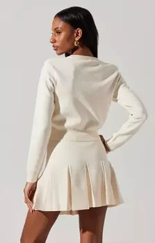 Кремовая юбка Denisa ASTR