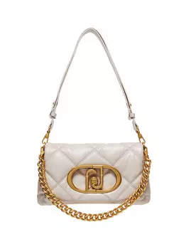 Кремовая женская сумка через плечо Liu Jo