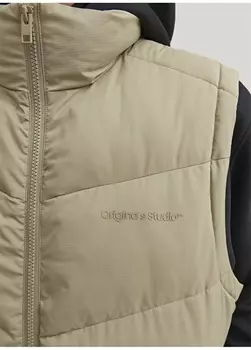 Кремовое мужское пальто Jack & Jones