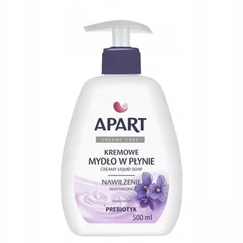 Кремовое мыло Creamy Care в жидком фиолетовом цвете 500 мл Apart Natural