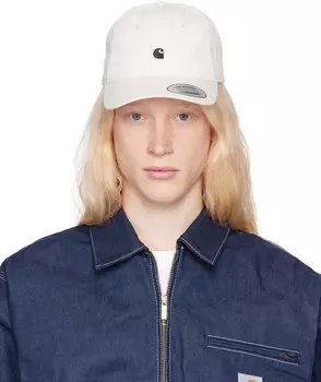 Кремового цвета Кепка Madison Carhartt Work In Progress