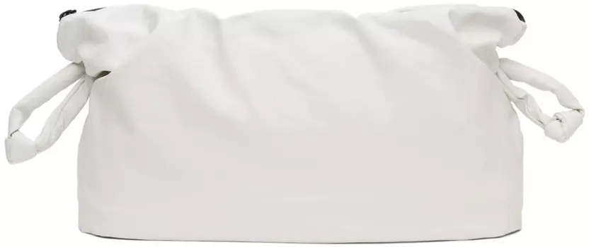 Кремового цвета Клатч-мешочек Kassl Editions