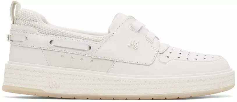 Кремового цвета MA Tassle Hybrid Топсайдеры Amiri