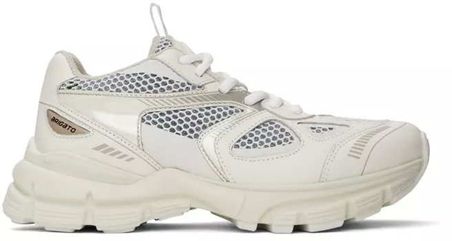 Кремового цвета марафонские кроссовки Axel Arigato