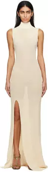 Кремового цвета Платье Макси Berin Aya Muse