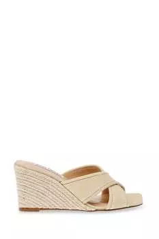 Кремовые босоножки на закате Steve Madden, бежевый