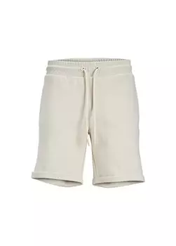 Кремовые мужские спортивные шорты Comfort Fit JPSTSMART SWEAT SHORTS AM Jack & Jones, кремовый