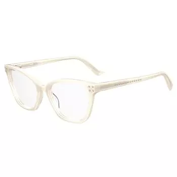 Кремовые рамки из телячьей шерсти Moschino, Cream
