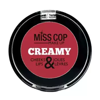 Кремовые румяна Creamy Cheeks & Lips Vegan Miss Cop, цвет flirt