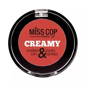 Кремовые румяна Creamy Cheeks & Lips Vegan Miss Cop, цвет fresh push