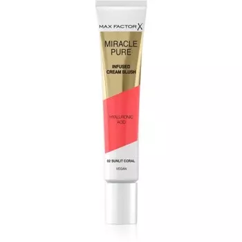 Кремовые румяна Max Factor Miracle Pure оттенка 02 Sunlit Coral 15 мл