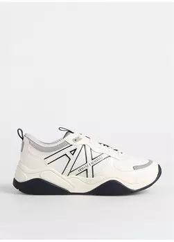 Кремовые женские кроссовки XDX039XV311S777 Armani Exchange, кремовый