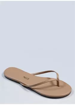 Кремовые женские пляжные тапочки Tkees