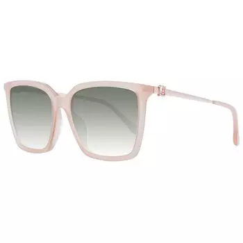 Кремовые женские солнцезащитные очки Jimmy Choo Eyewear