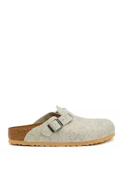 Кремовые женские тапочки buckley Birkenstock