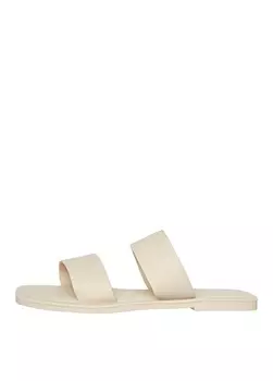 Кремовые женские тапочки Vero Moda