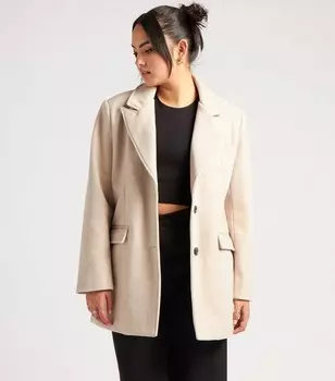 Кремовый блейзер из искусственной шерсти Urban Bliss Urban Bliss, кремовый