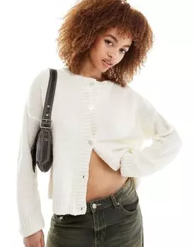 Кремовый кардиган свободного кроя Reclaimed Vintage