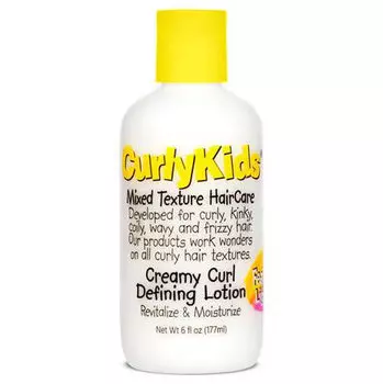 Кремовый лосьон для определения локонов, бальзам для волос, 177 мл CurlyKids