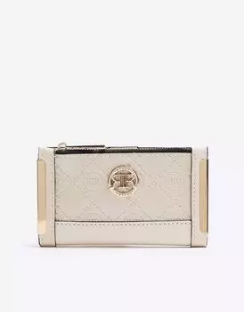 Кремовый мини-кошелек с тиснением River Island