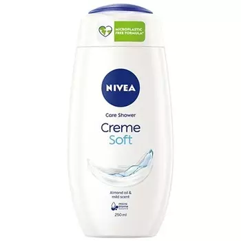 Кремовый мягкий гель для душа 250мл, Nivea