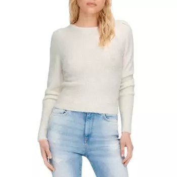 Кремовый нейлоновый свитер ONLY