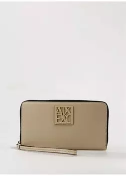 Кремовый женский кошелек 9484860A87411950 Armani Exchange, кремовый