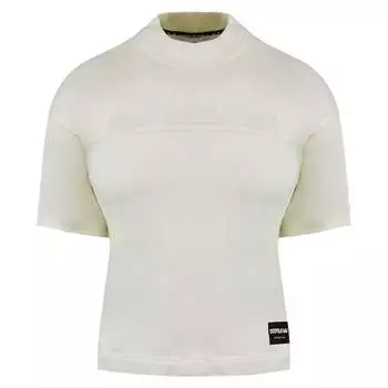 Кремовый женский топ International с короткими рукавами и круглым вырезом в коробочке 192181 036 Supra, бежевый