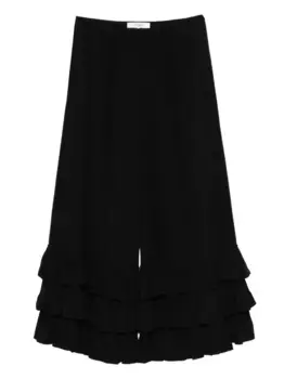 Крепдешиновые брюки CHLO, черный