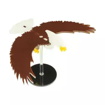Крепление для персонажей Flying Eagle с круглым основанием 2 дюйма, Token Sets - Mount Markers (28mm) (Litko Aerosystems)