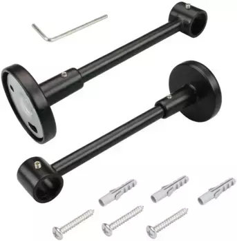 Крепление Liedeco, (1 шт.), для карнизов 16 мм 1,6 см, черный