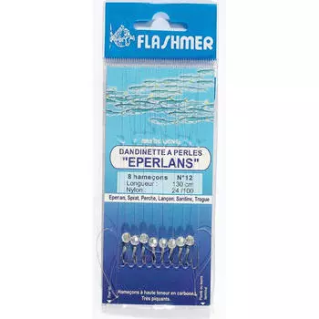 Крепление патерностер с крючками размера Pearl 8. 12 FLASHMER