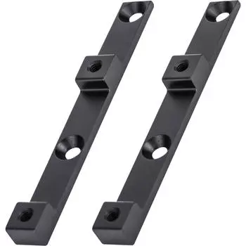 Крепления для клетки в альтернативном положении — черные TOPEAK, черный / черный / черный