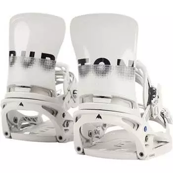 Крепления для сноуборда Cartel X EST — 2024 г. Burton, цвет Gray/Logo