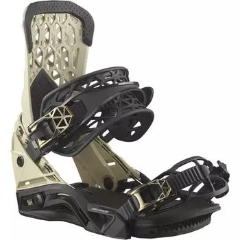 Крепления для сноуборда Highlander — 2024 г. Salomon, цвет Pale Khaki