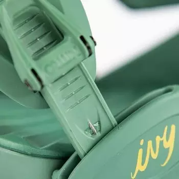 Крепления для сноуборда Ivy — 2024 женские Nitro, зеленый