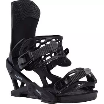 Крепления для сноуборда Meteorite - 2024 г. Jones Snowboards, цвет Eclipse Black