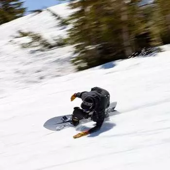 Крепления для сноуборда Meteorite Surf Series — 2024 г. Jones Snowboards, черный