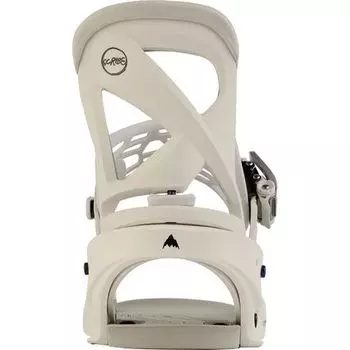 Крепления для сноуборда Scribe Re:Flex — 2024 женские Burton, цвет Stout White