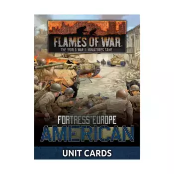 Крепость Европа - Карты американских отрядов, Flames of War - WWII - Core Rules & Assorted (4th Edition)