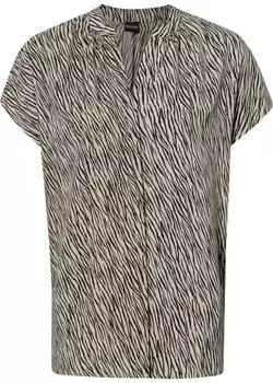 Креповая блузка Bodyflirt, черный