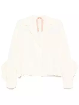 Креповая блузка N21, белый