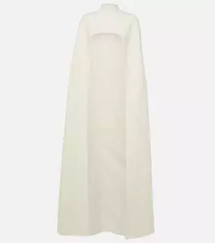 Креповая накидка bridal manore Safiyaa, белый