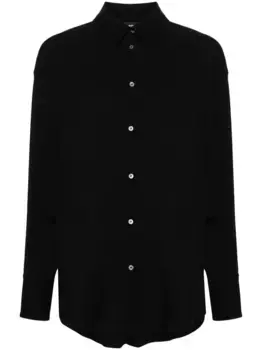 Креповая рубашка Fabiana Filippi, черный