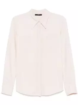 Креповая рубашка Seventy, нейтральный цвет